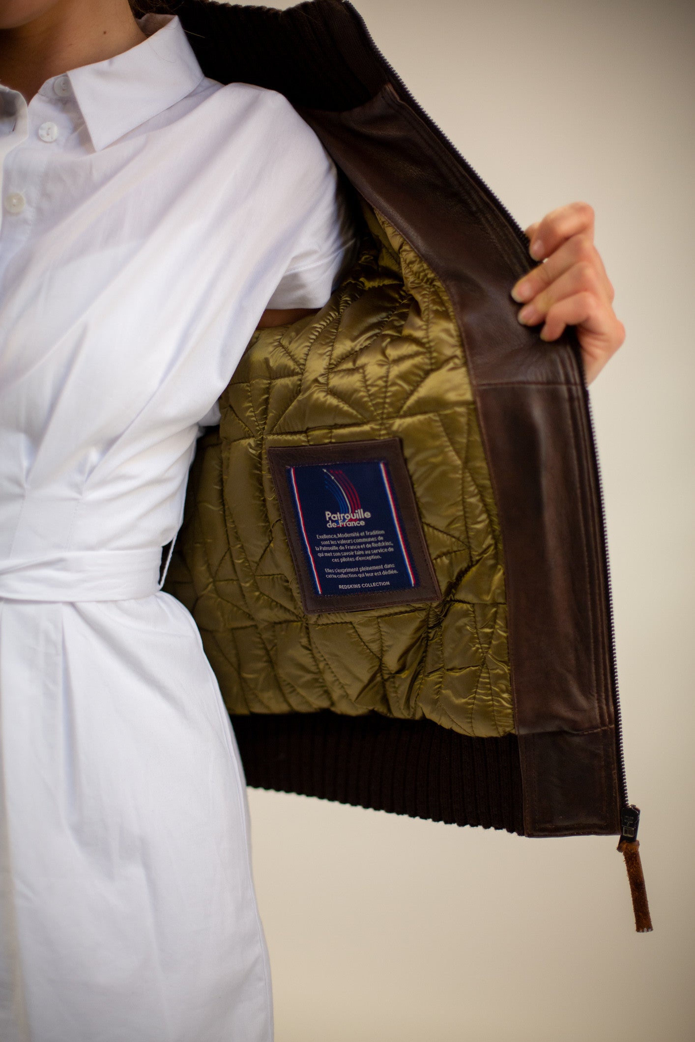 Blouson en cuir SIXTY ALPHA