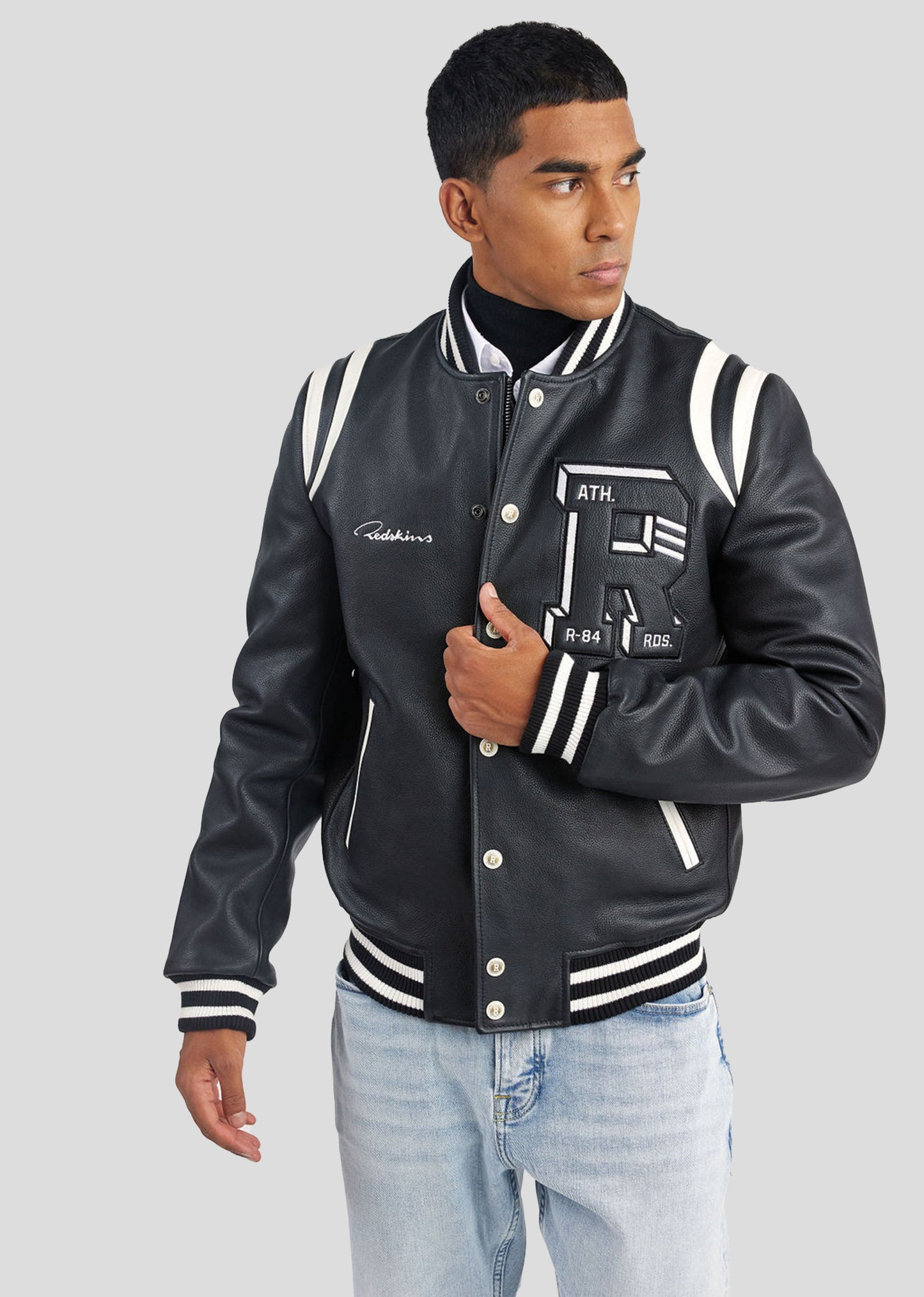 Blouson en cuir CAMPUS COLOMBIA