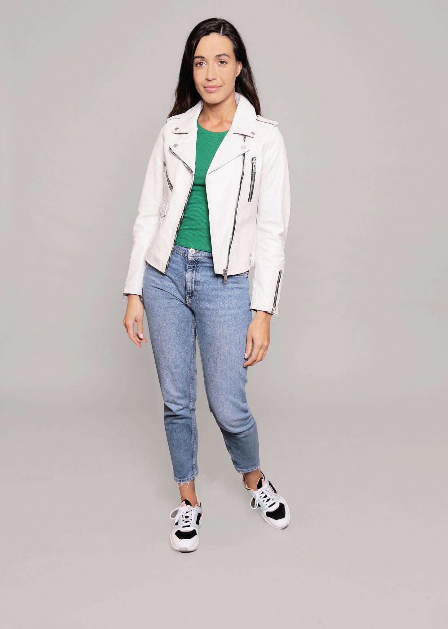 Veste en cuir JUTTA TRIPWAY
