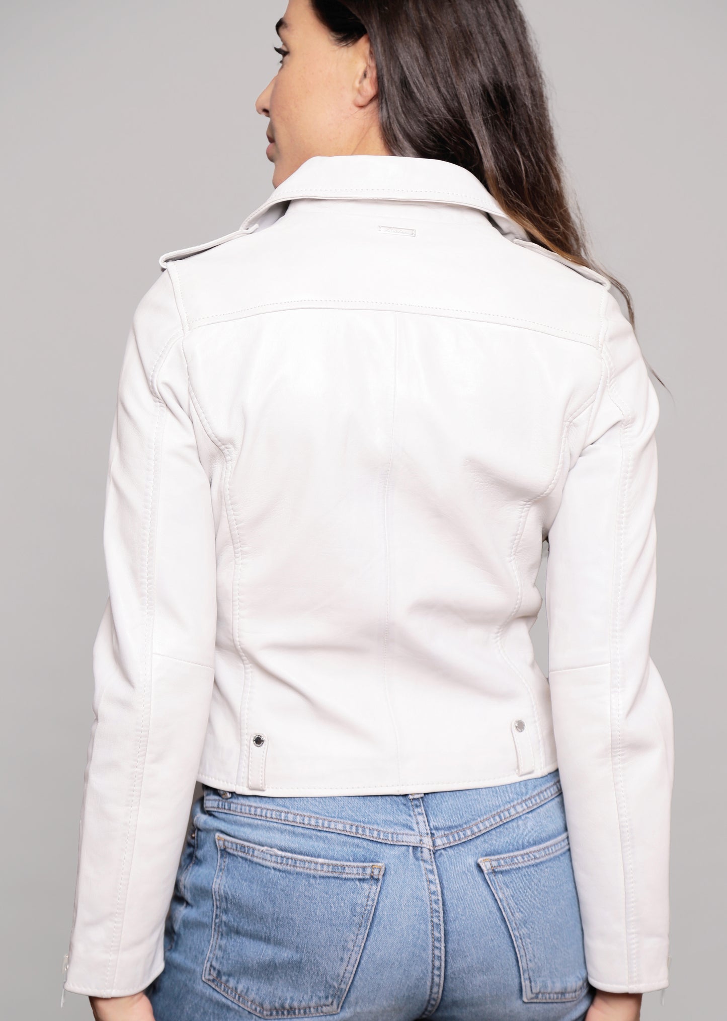Veste en cuir JUTTA TRIPWAY