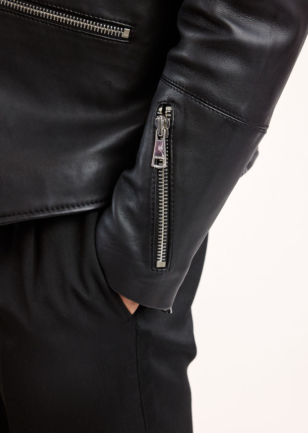 Veste en cuir KAYMAN ELECTRA