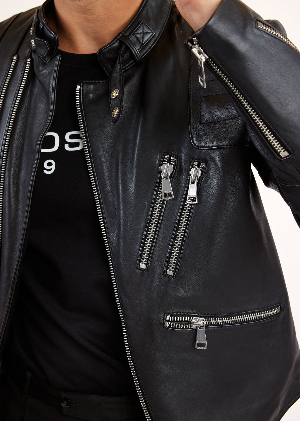 Veste en cuir KAYMAN ELECTRA