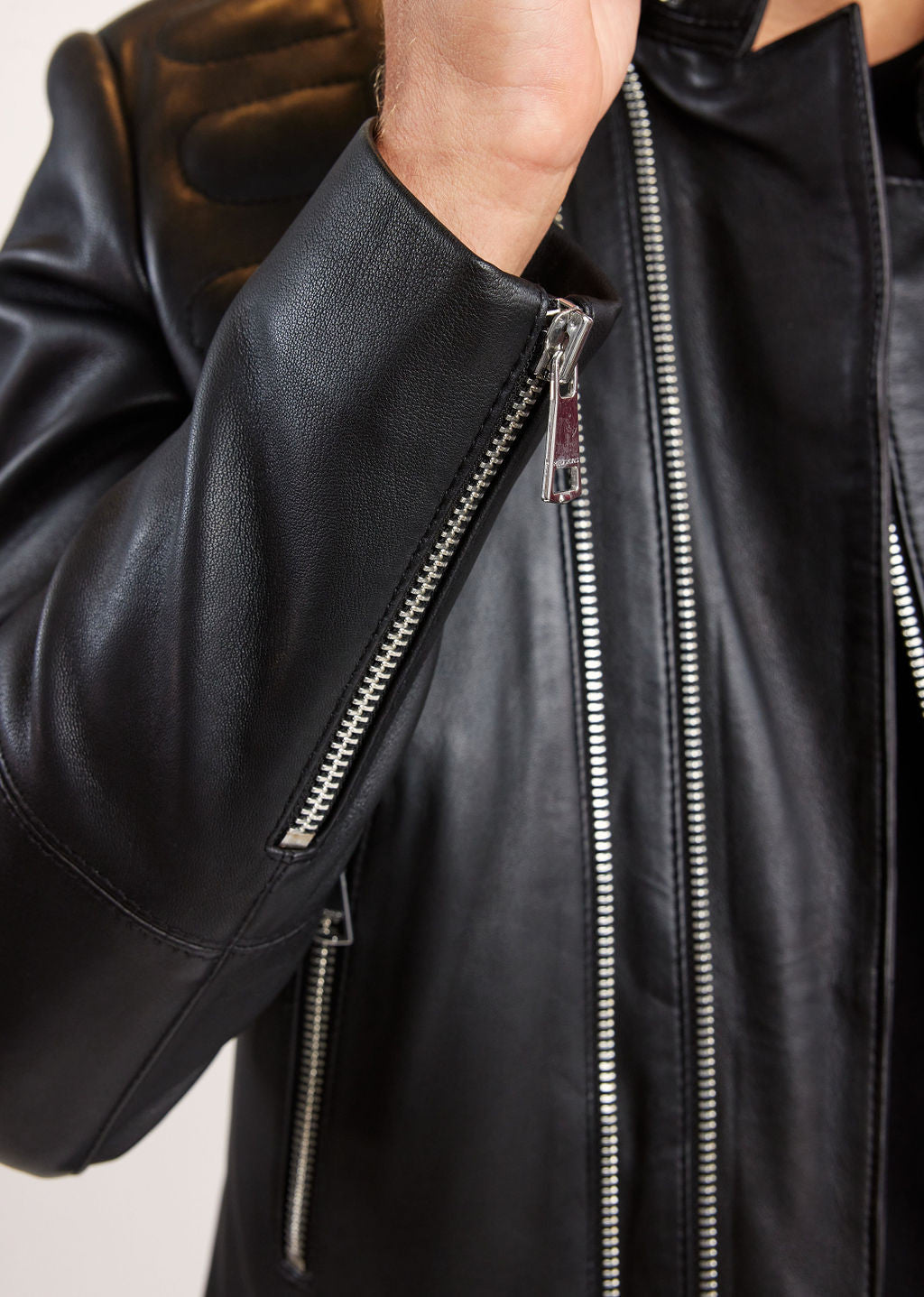 Veste en cuir KAYMAN ELECTRA