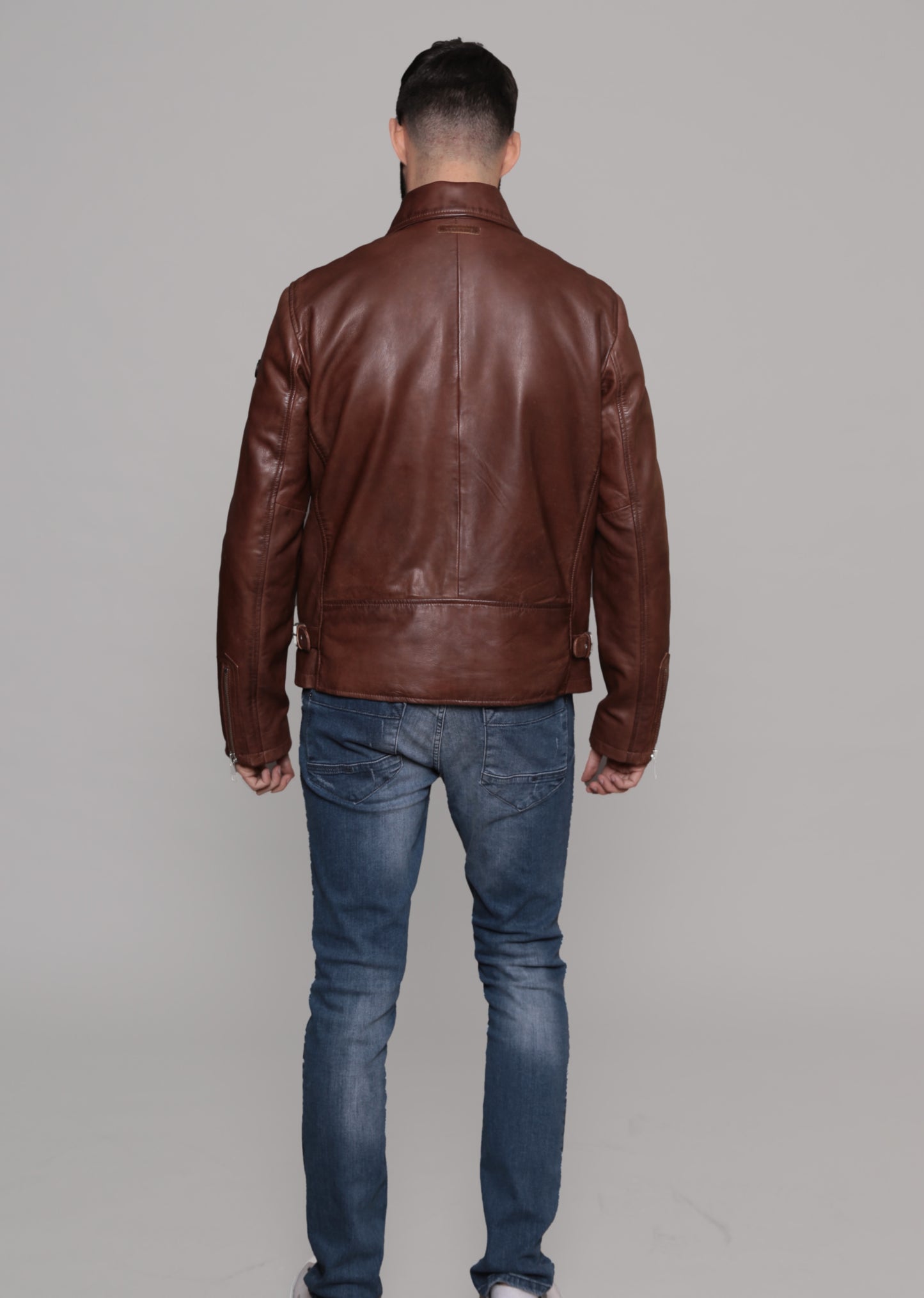 Veste en cuir RIDER2 STONER