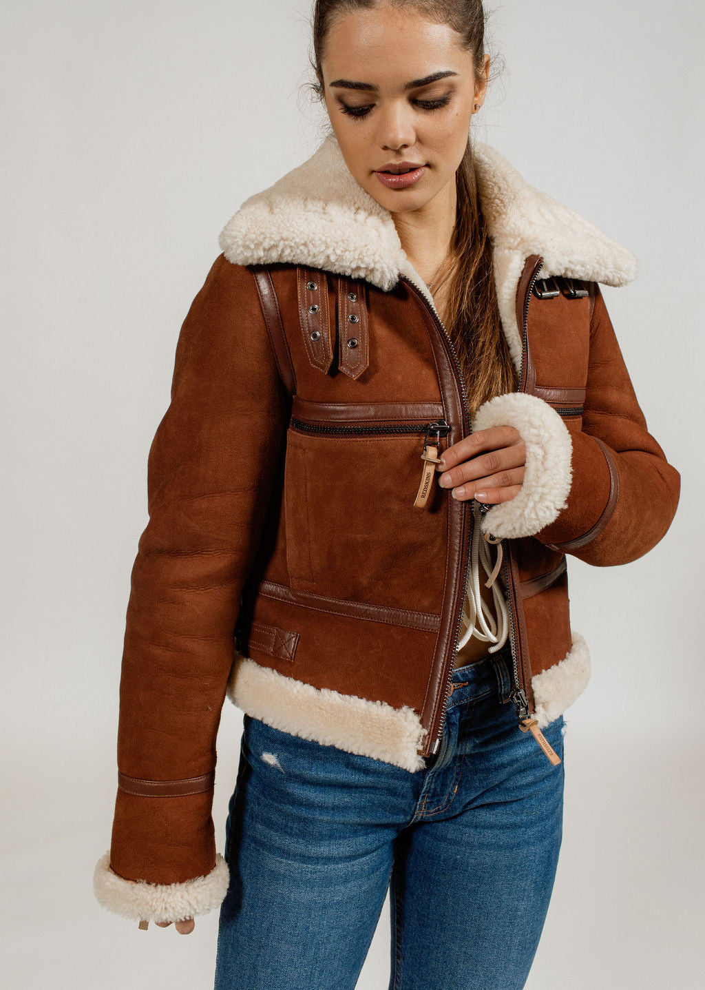 Veste en cuir RUBIS COUT
