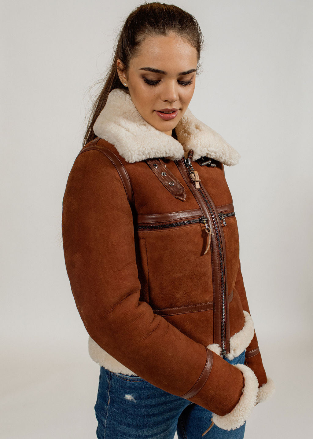 Veste en cuir RUBIS COUT