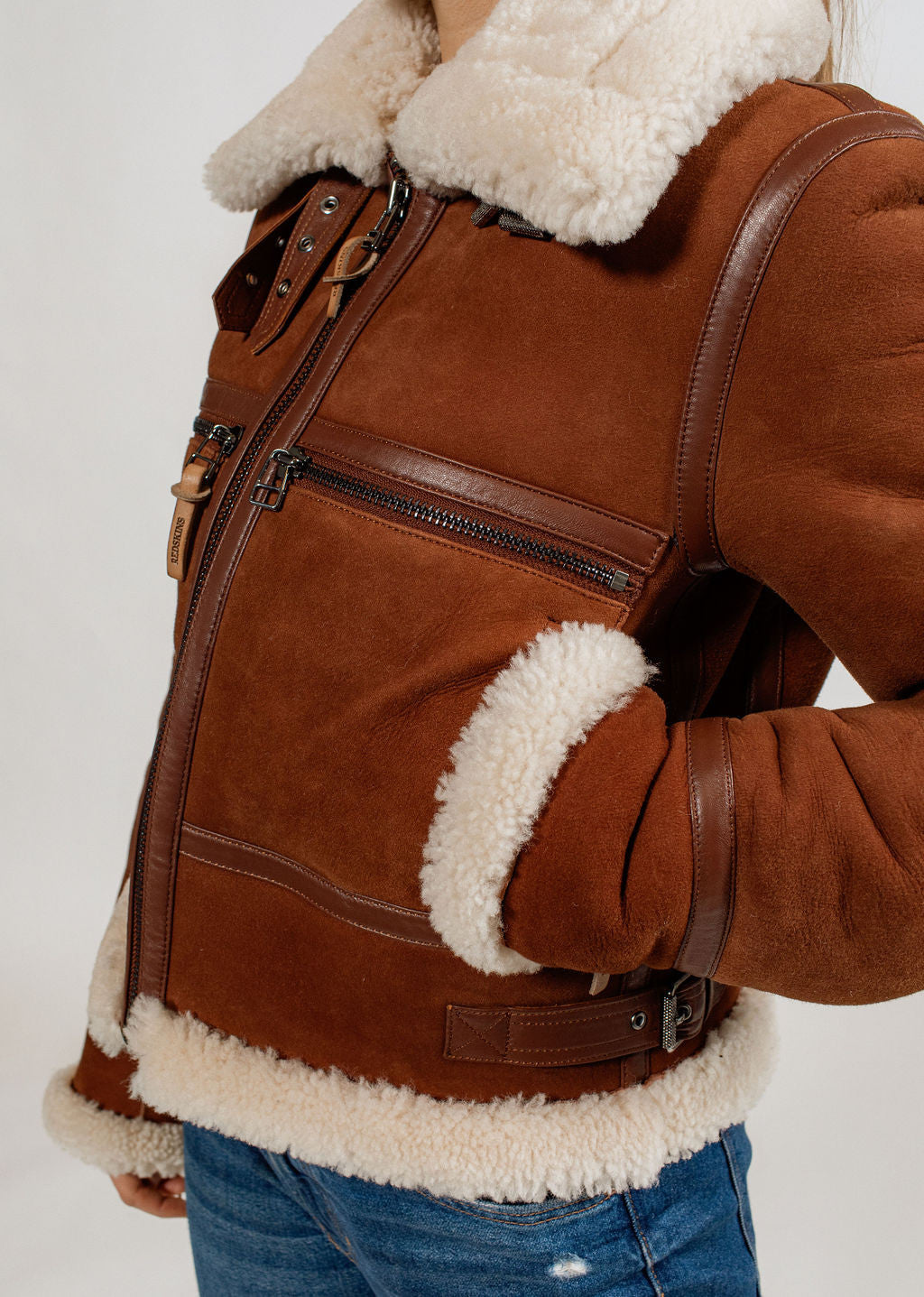 Veste en cuir RUBIS COUT