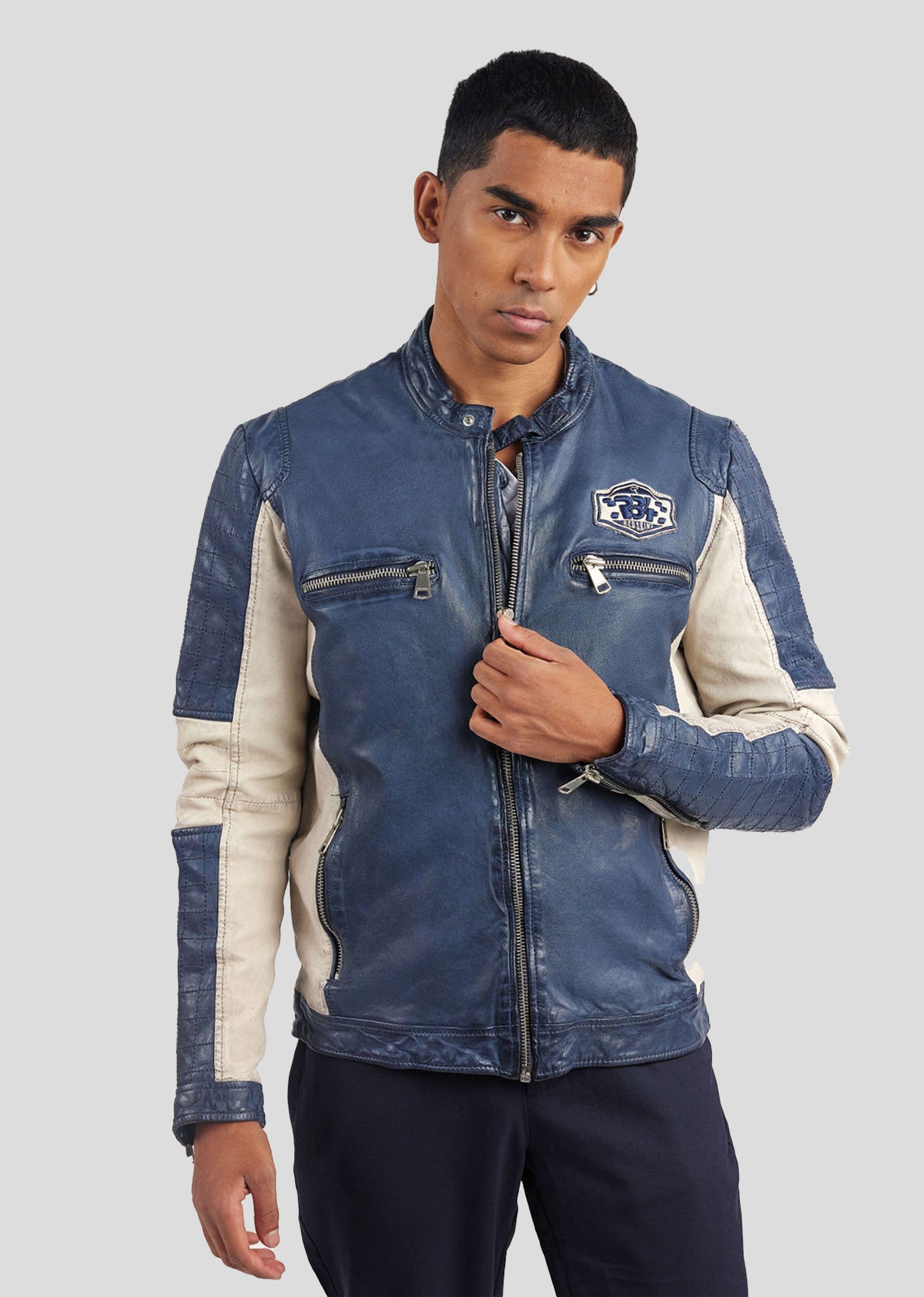 Veste en cuir TROPHY BARCELONA
