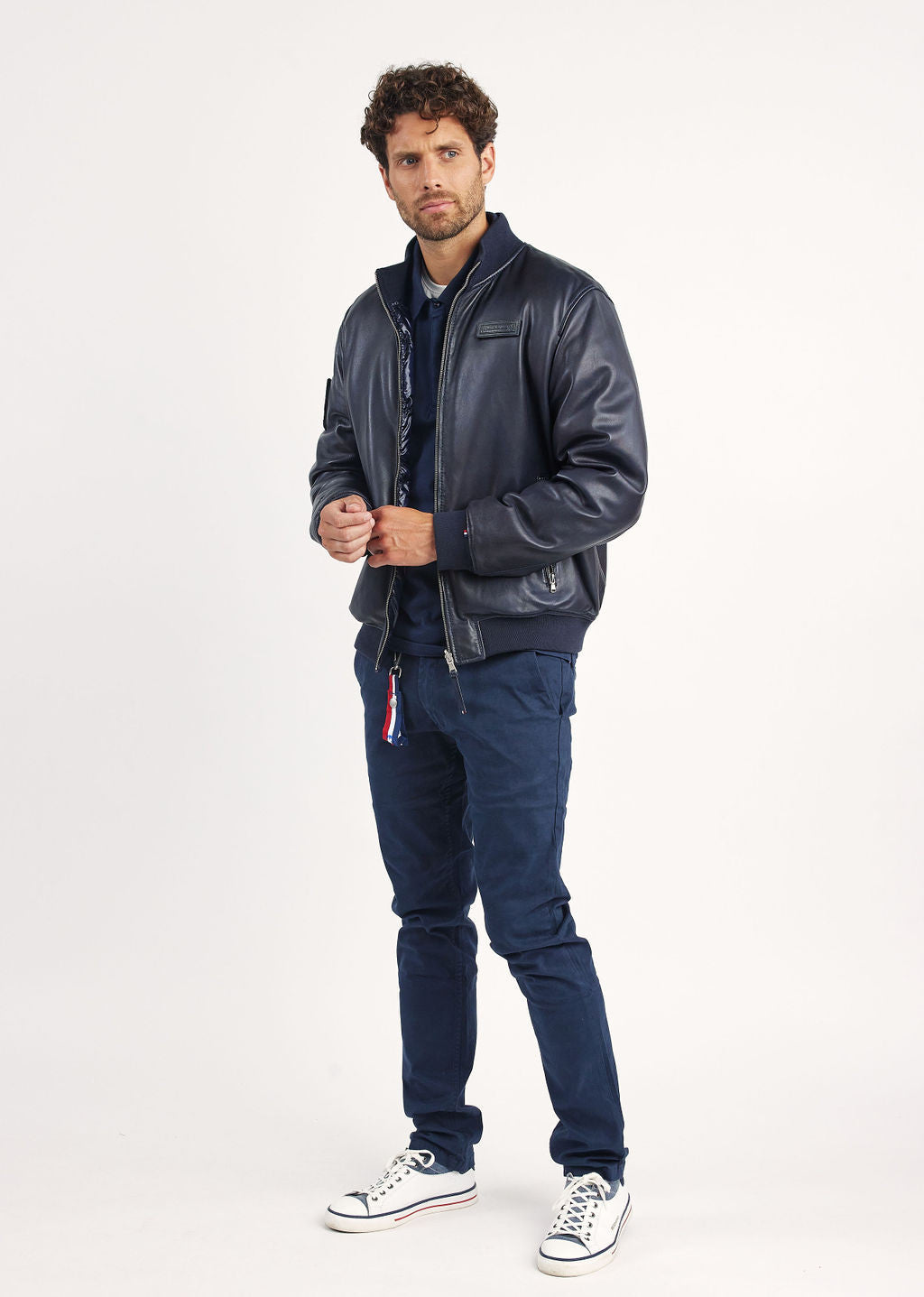 Blouson cuir DEREK REVERSE