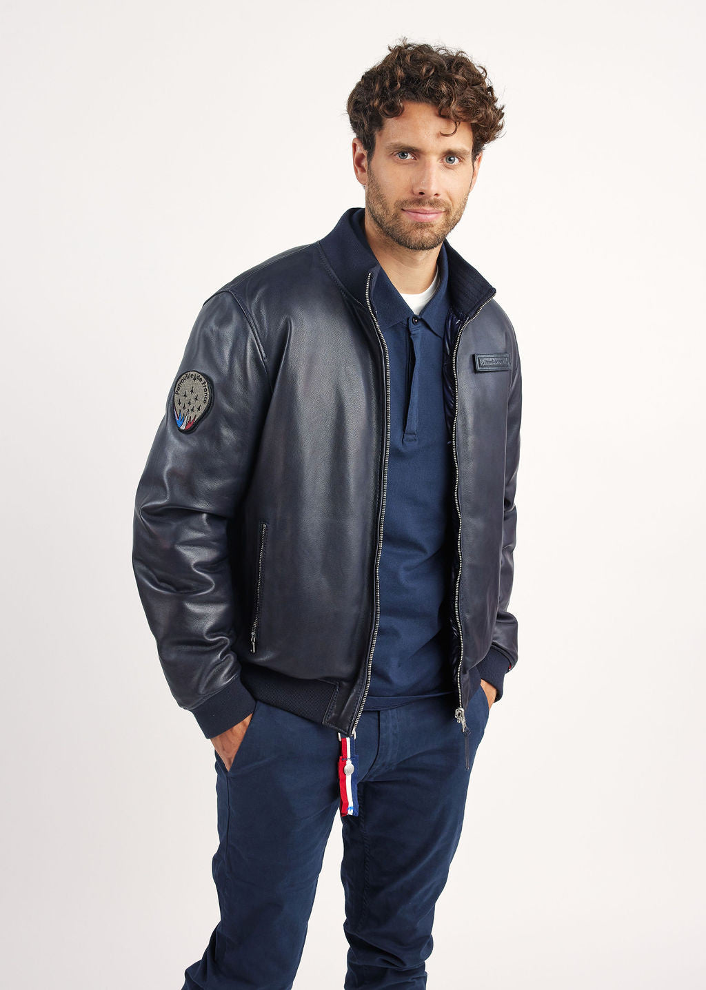 Blouson cuir DEREK REVERSE