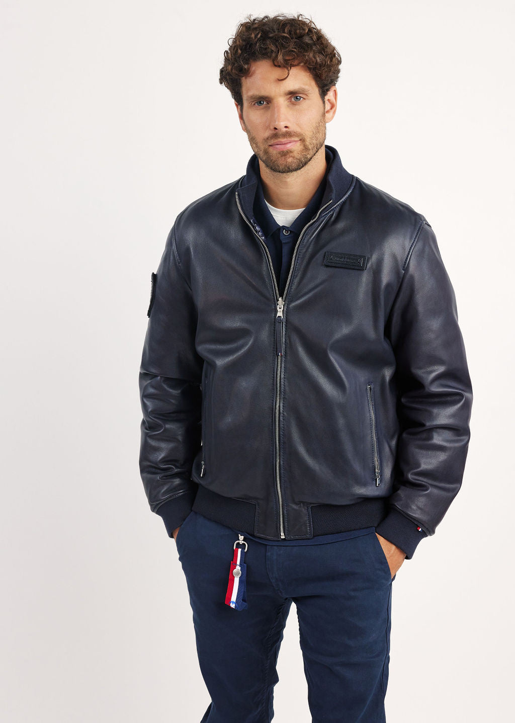 Blouson cuir DEREK REVERSE