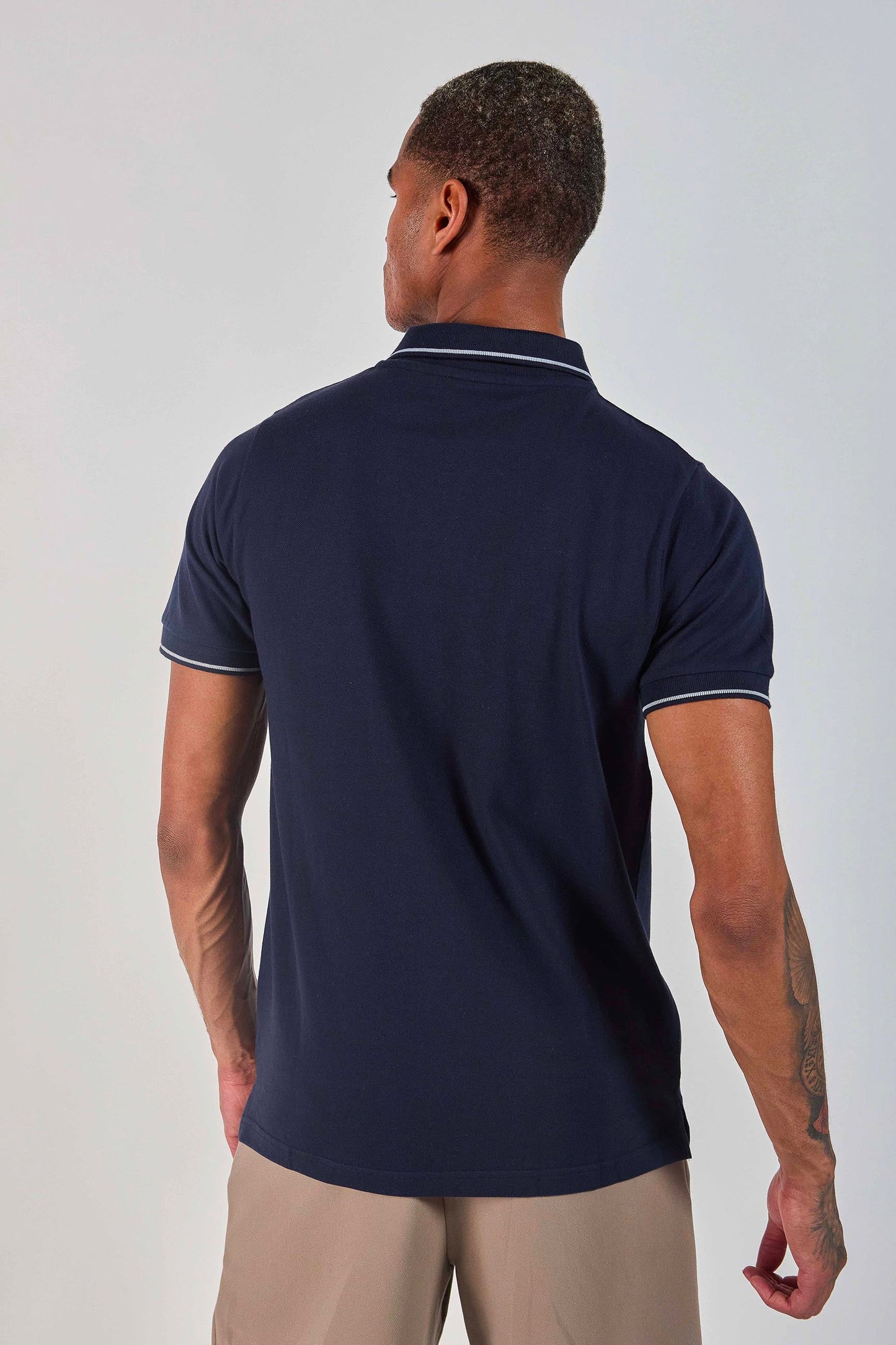 Polo bleu foncé 231040