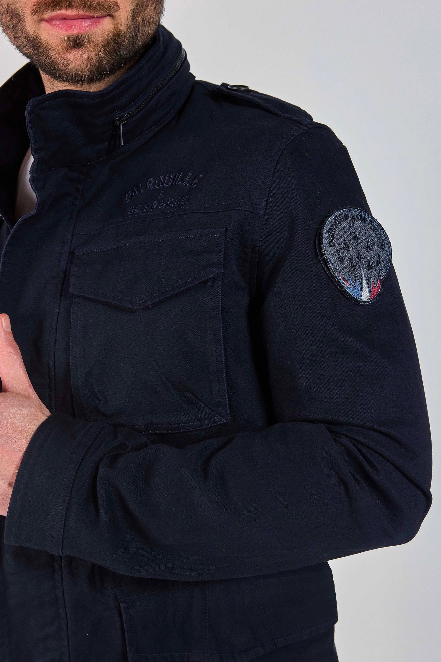 Parka BATTLE AERO bleu marine