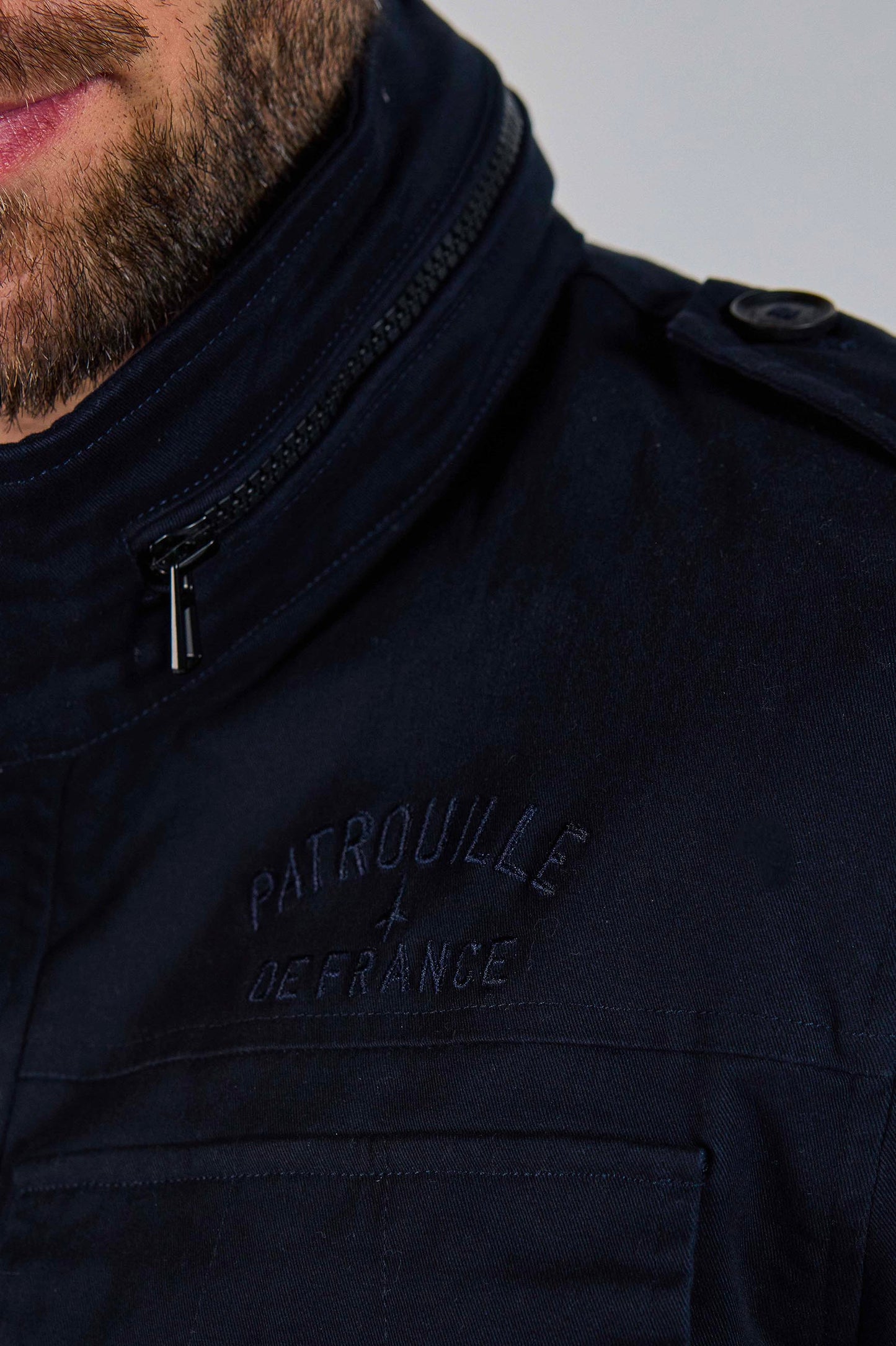 Parka BATTLE AERO bleu marine