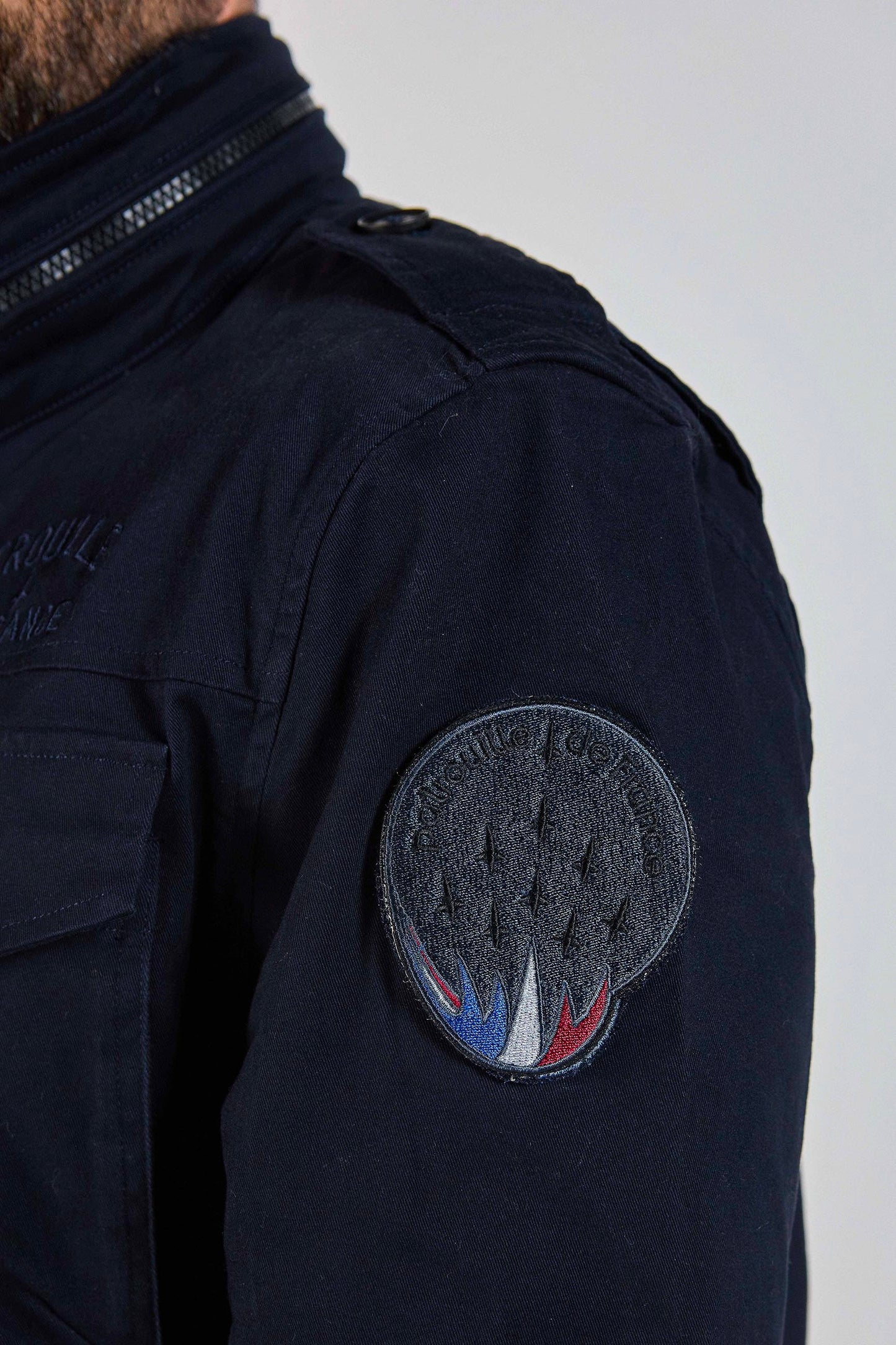 Parka BATTLE AERO bleu marine