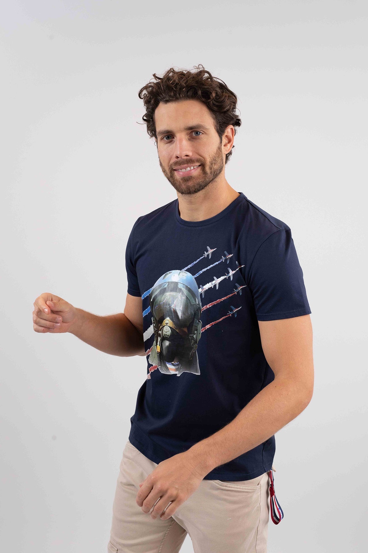 T-shirt bleu marine EOLE SELECT