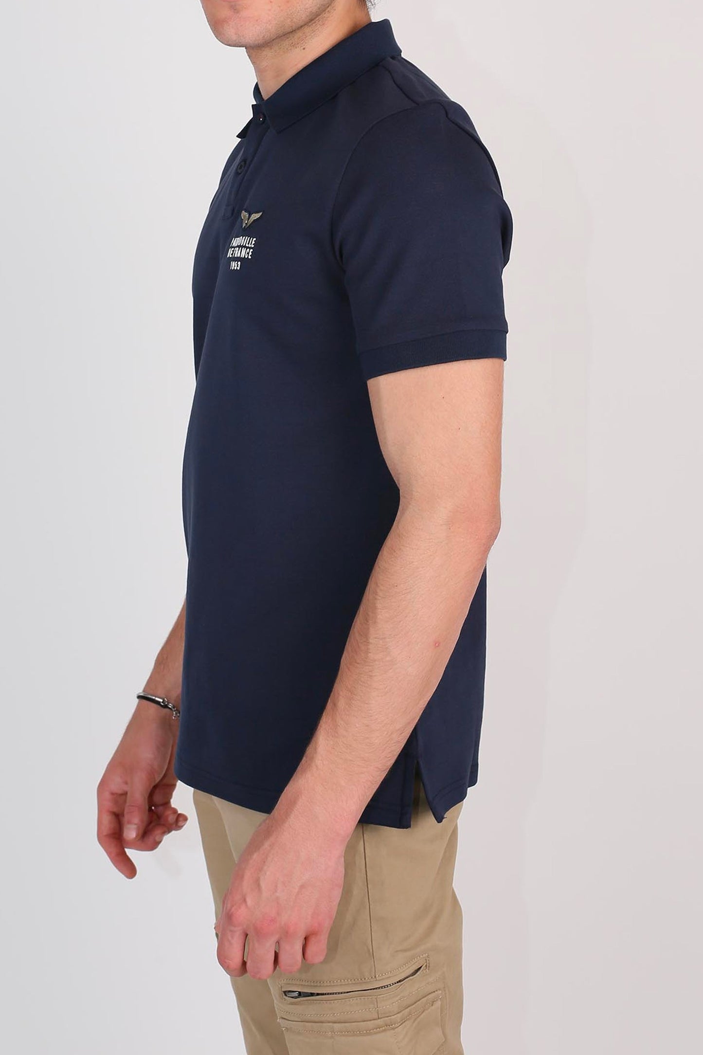 Polo bleu marine FIRST CLUB