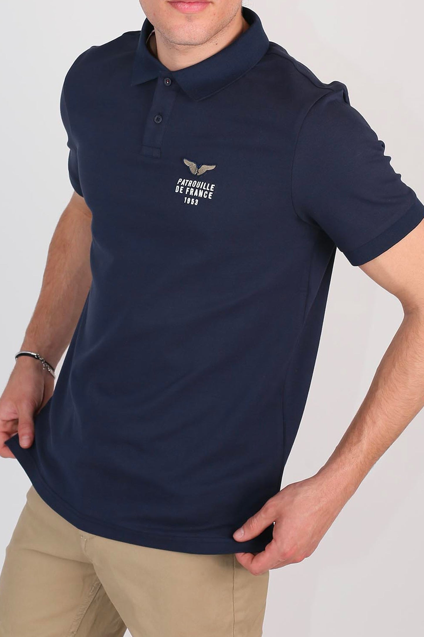 Polo bleu marine FIRST CLUB