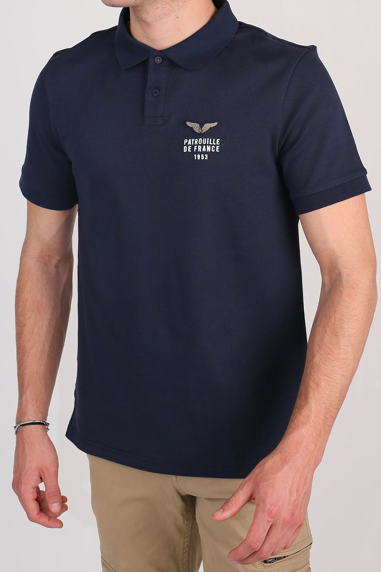 Polo bleu marine FIRST CLUB