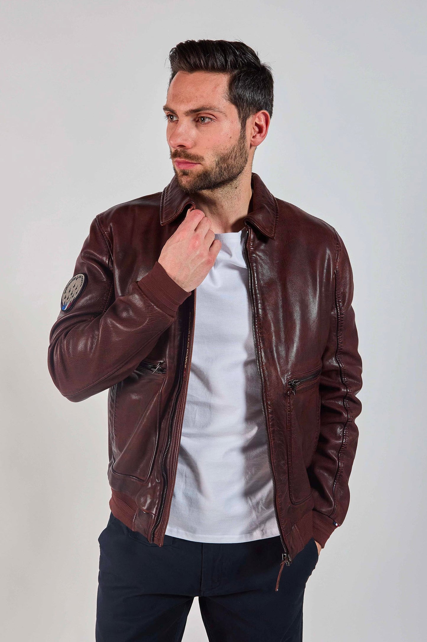 Cuir FIREFLY EARTH cognac