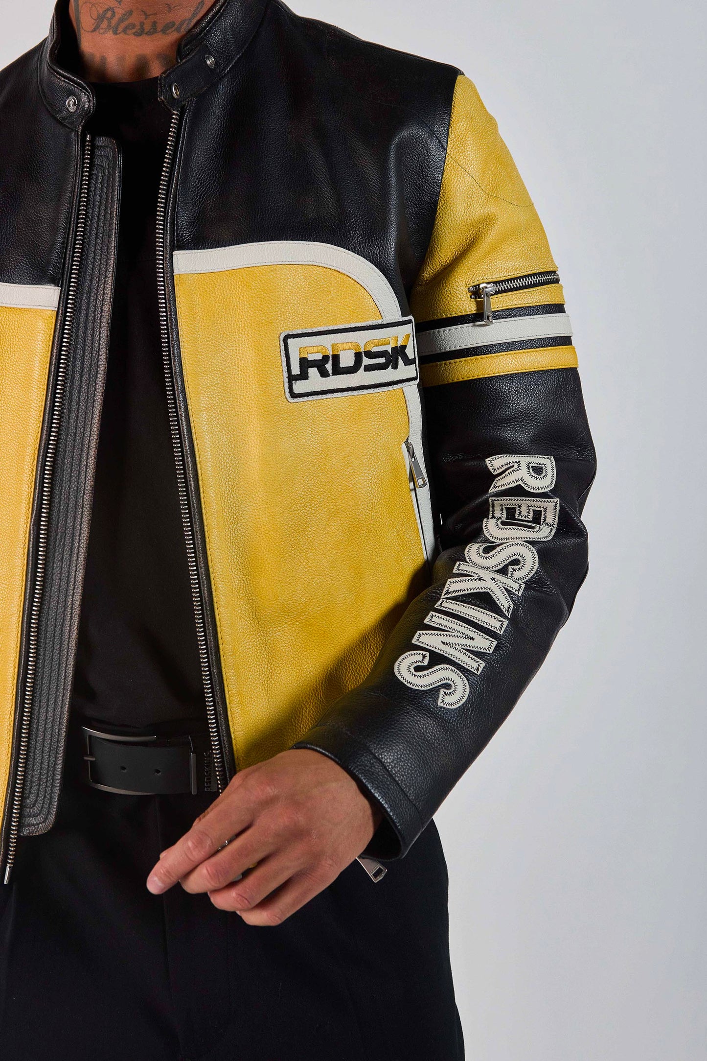 Cuir jaune SPEEDWAY COHIBA