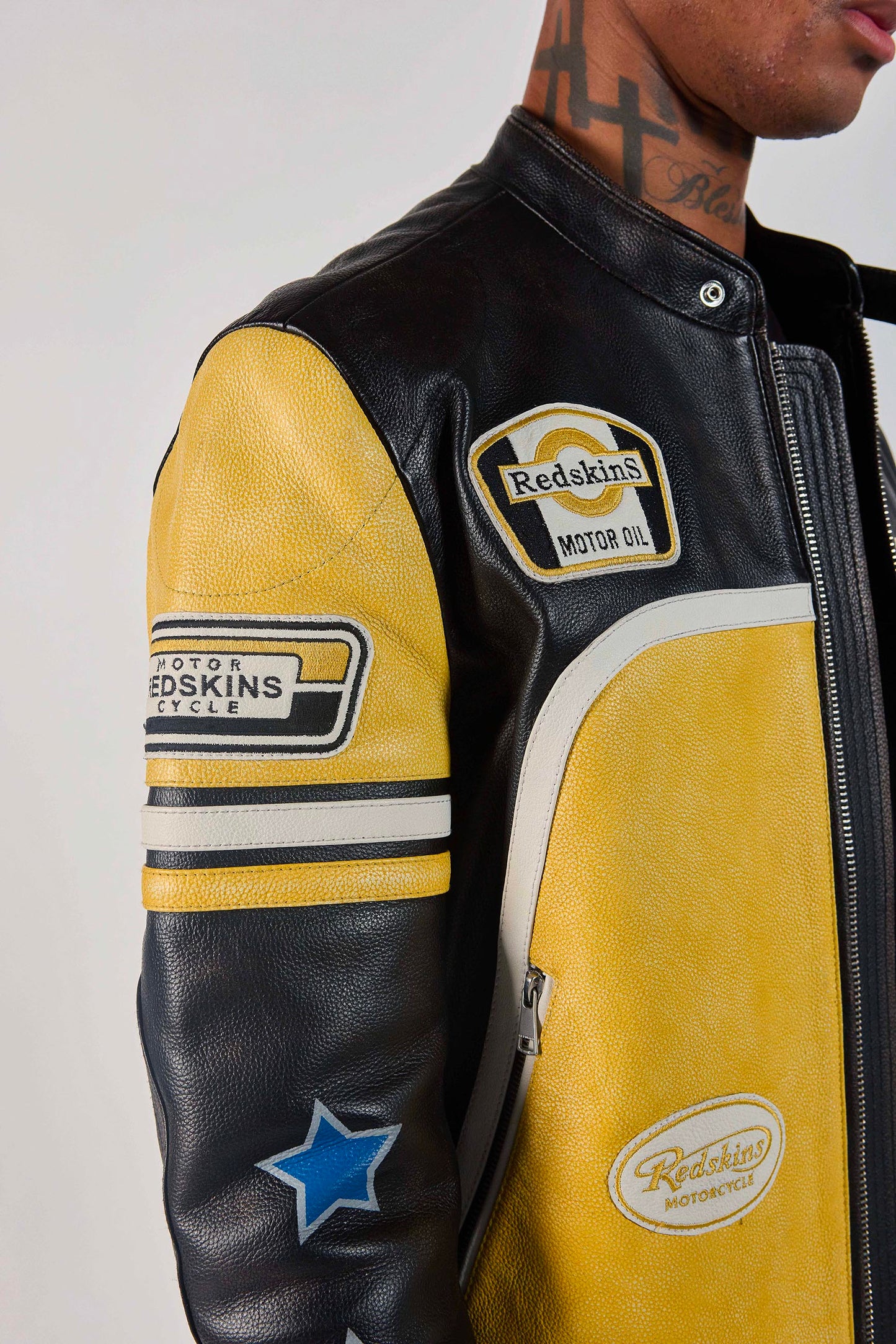 Cuir jaune SPEEDWAY COHIBA