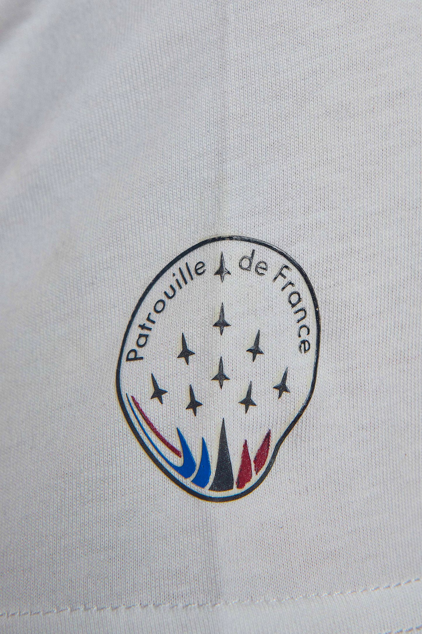 T-shirt blanc cassé SMITH TRIM