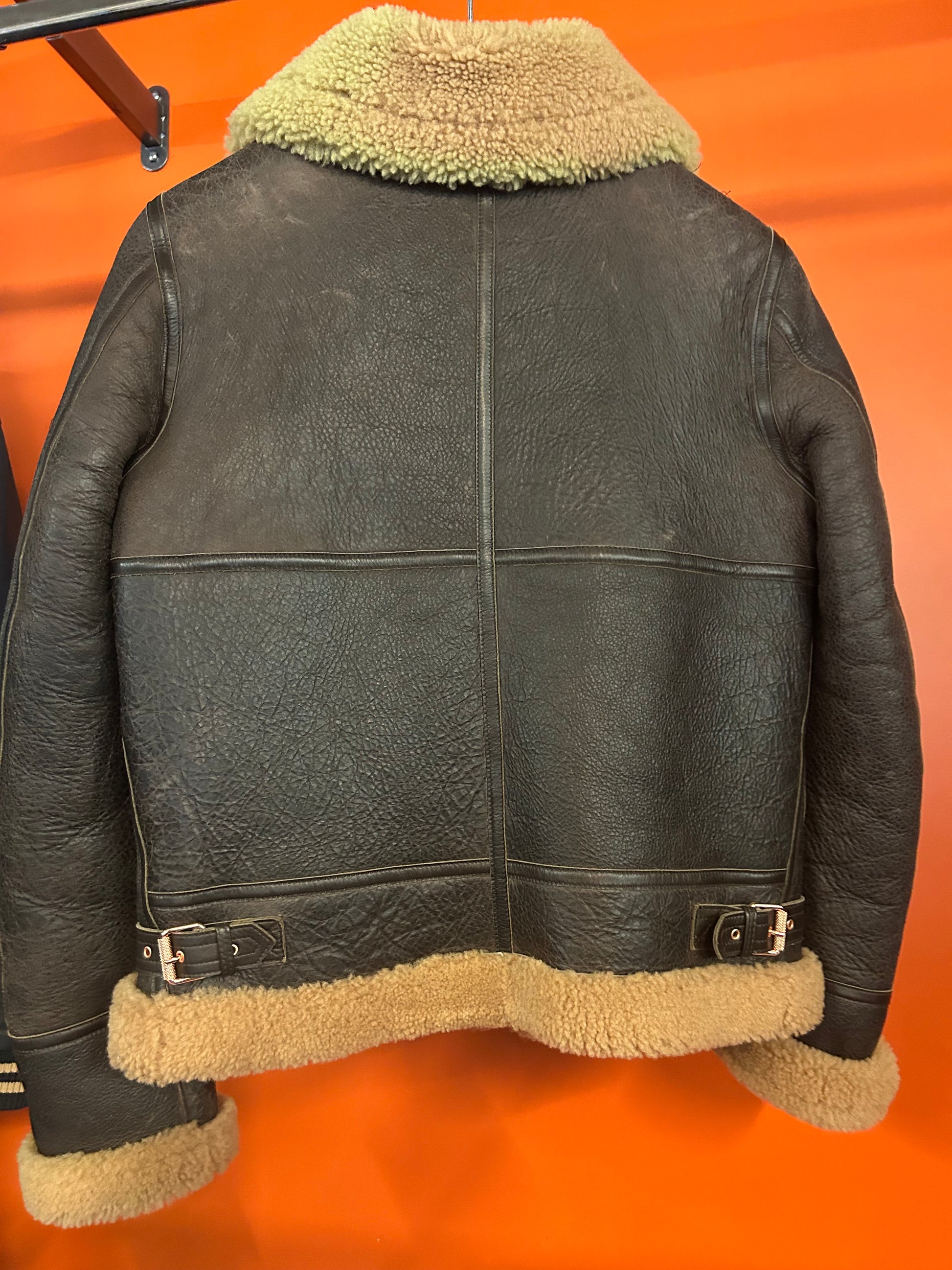 BLOUSON en cuir STELLA QUEENSTOWN marron