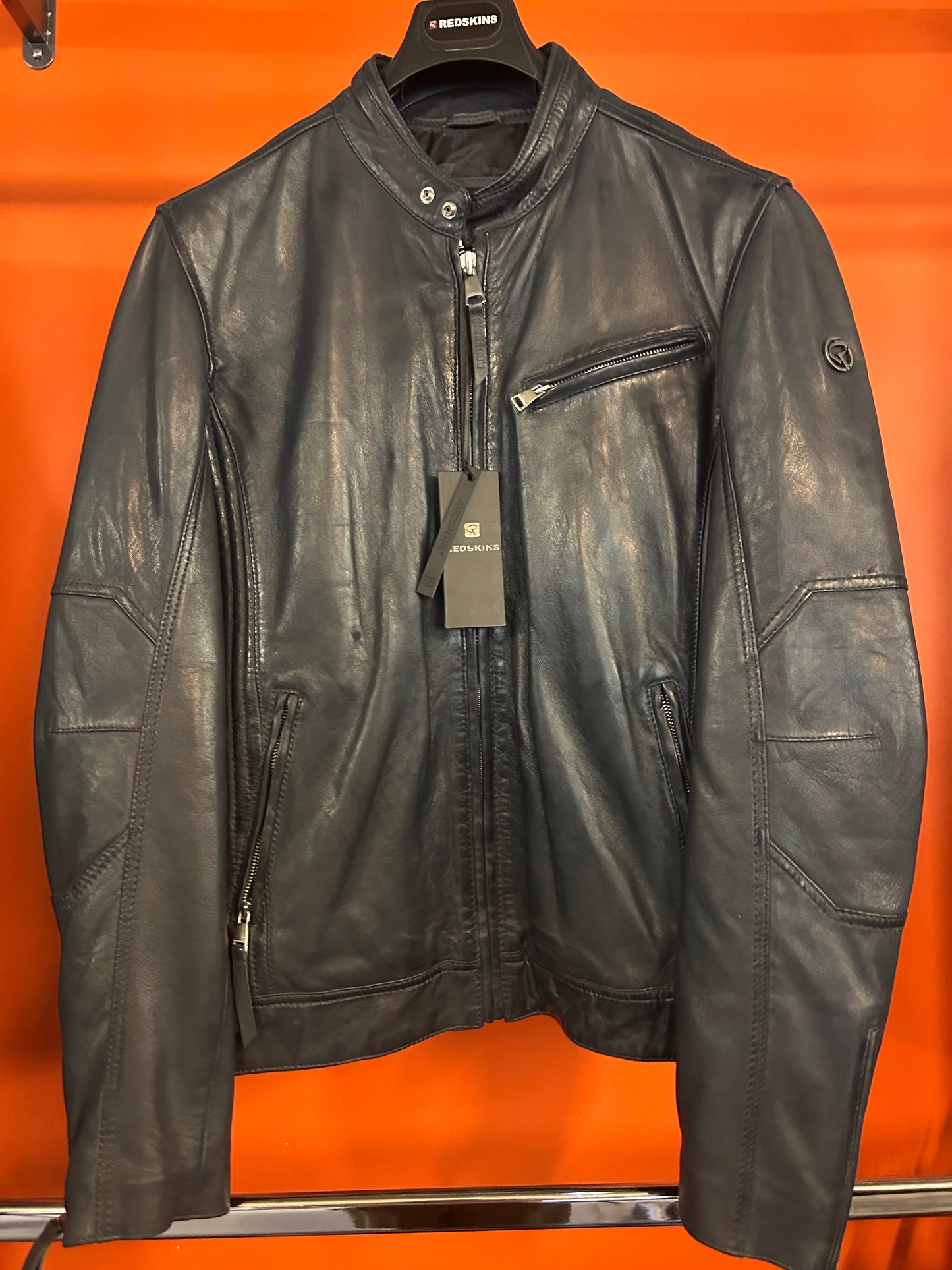 Blouson cuir TRUST CASTING