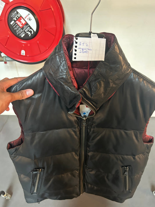 DOUDOUNE SANS MANCHE REVERSIBLE ECHANTILLON HOMME