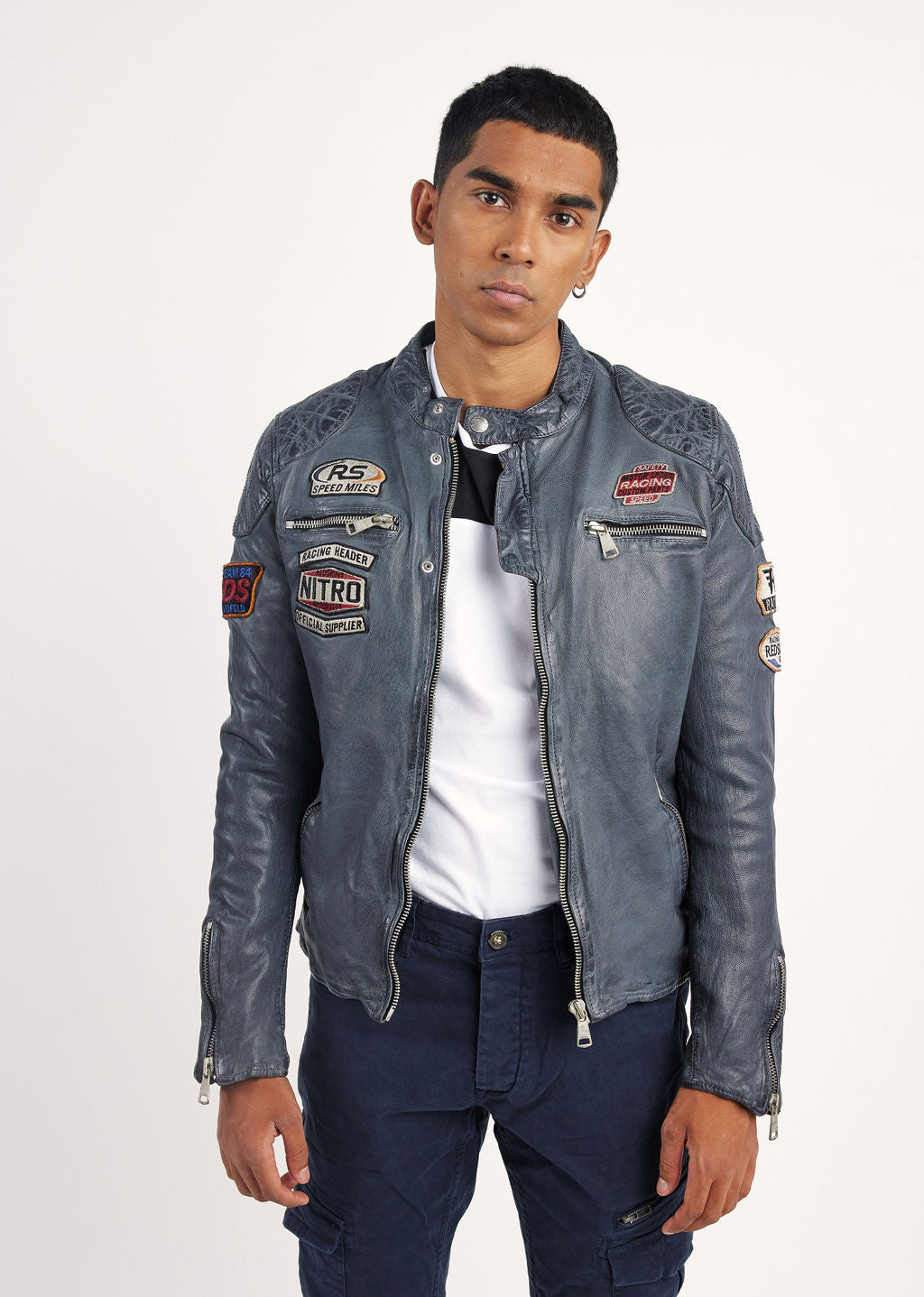 Blouson en cuir NITRO BARCELONA