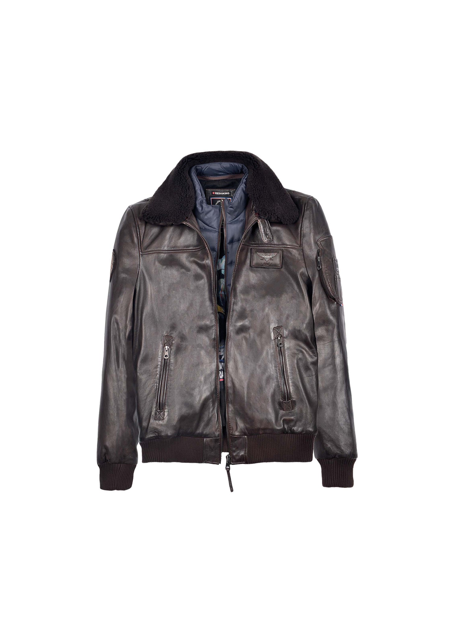 Blouson en cuir RAFAL YCON PATROUILLE DE FRANCE