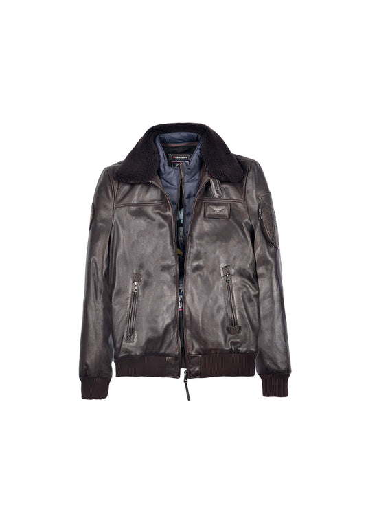 Blouson en cuir RAFAL YCON PATROUILLE DE FRANCE