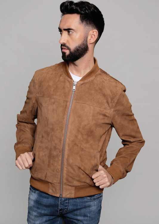 BLOUSON EN CUIR BOWER 3 AFRICAN