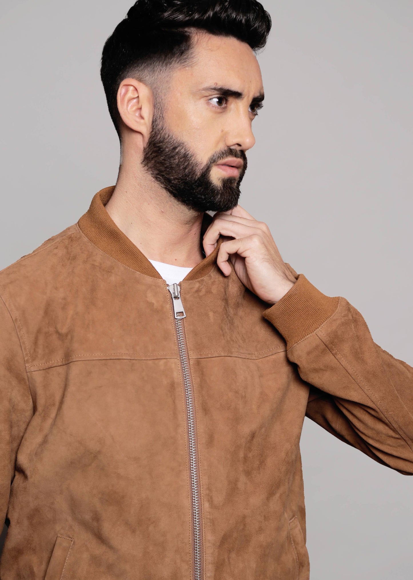 BLOUSON EN CUIR BOWER 3 AFRICAN