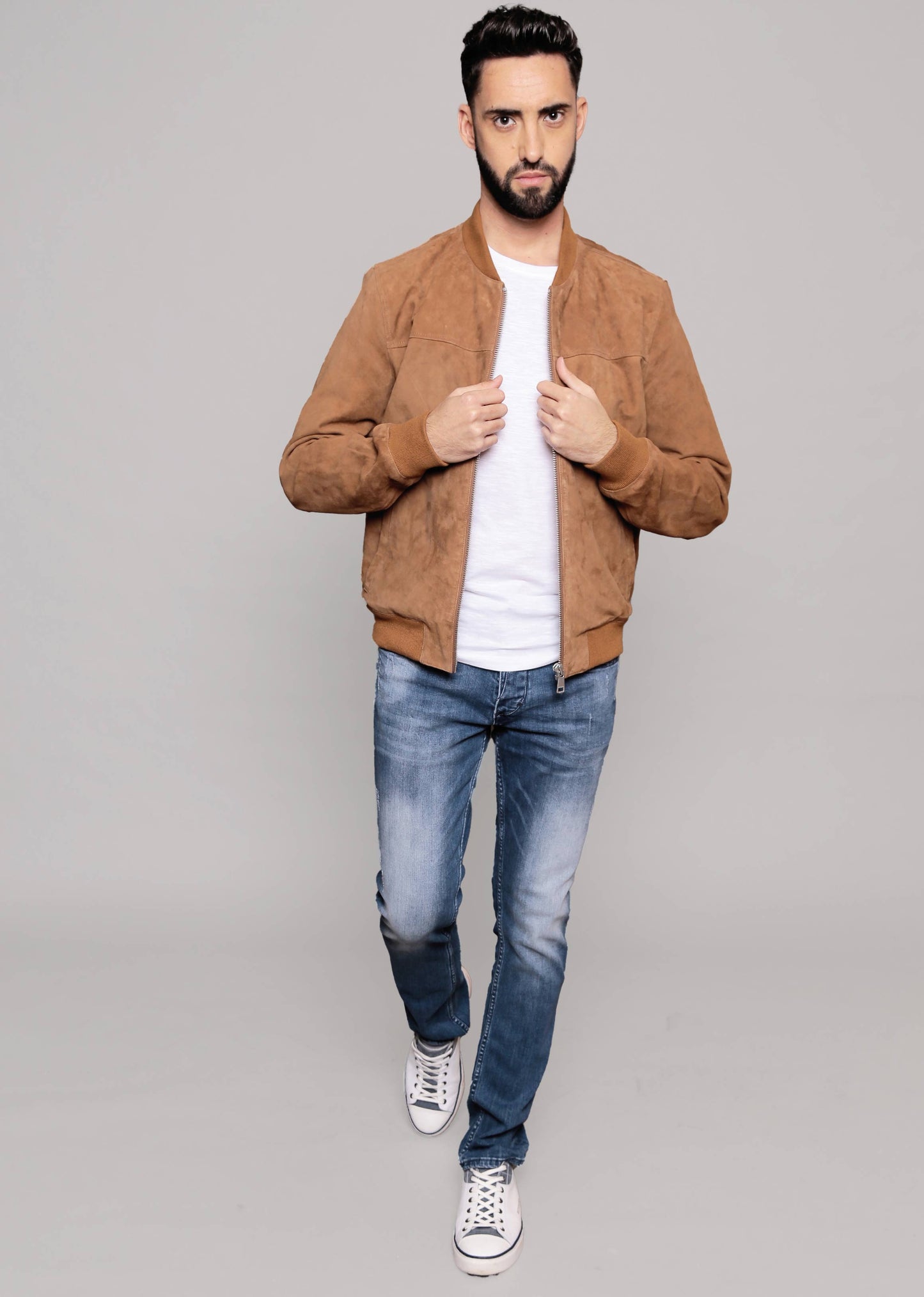 BLOUSON EN CUIR BOWER 3 AFRICAN