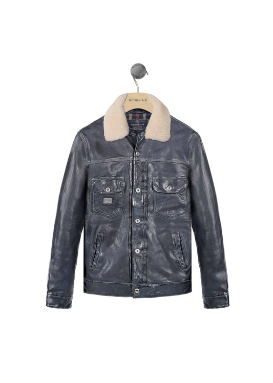 BLOUSON EN CUIR DAVIS 2 BARCELONA