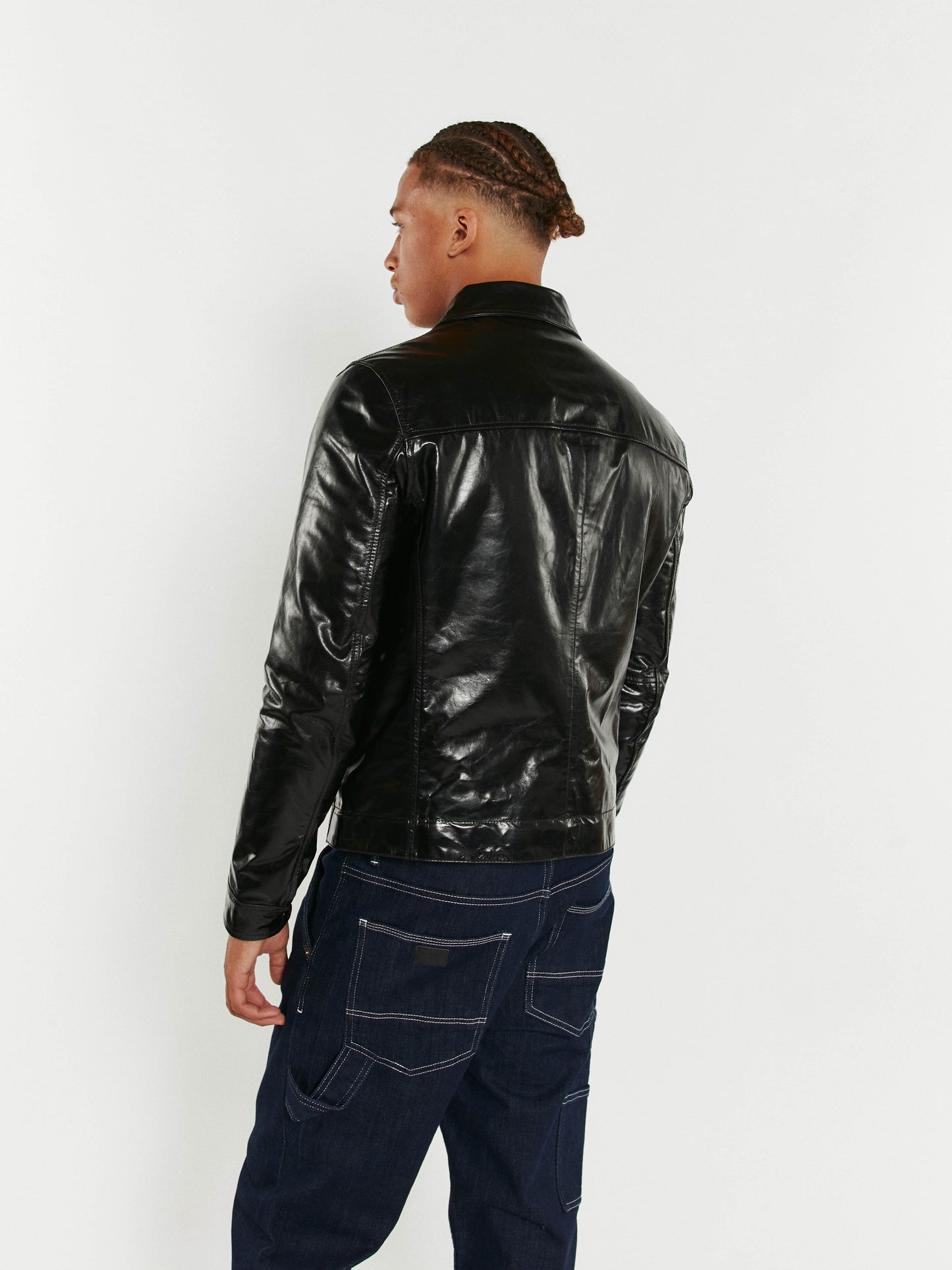 BLOUSON EN CUIR ELTON STARDUST