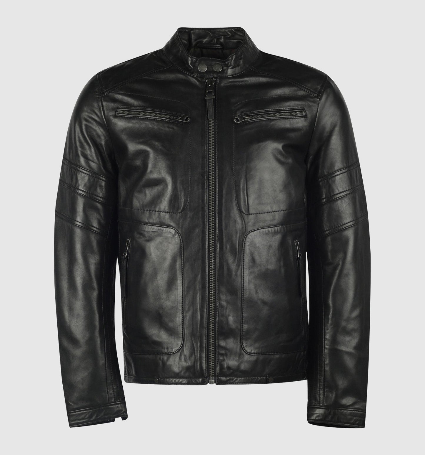 BLOUSON EN CUIR LEERON MOJITO