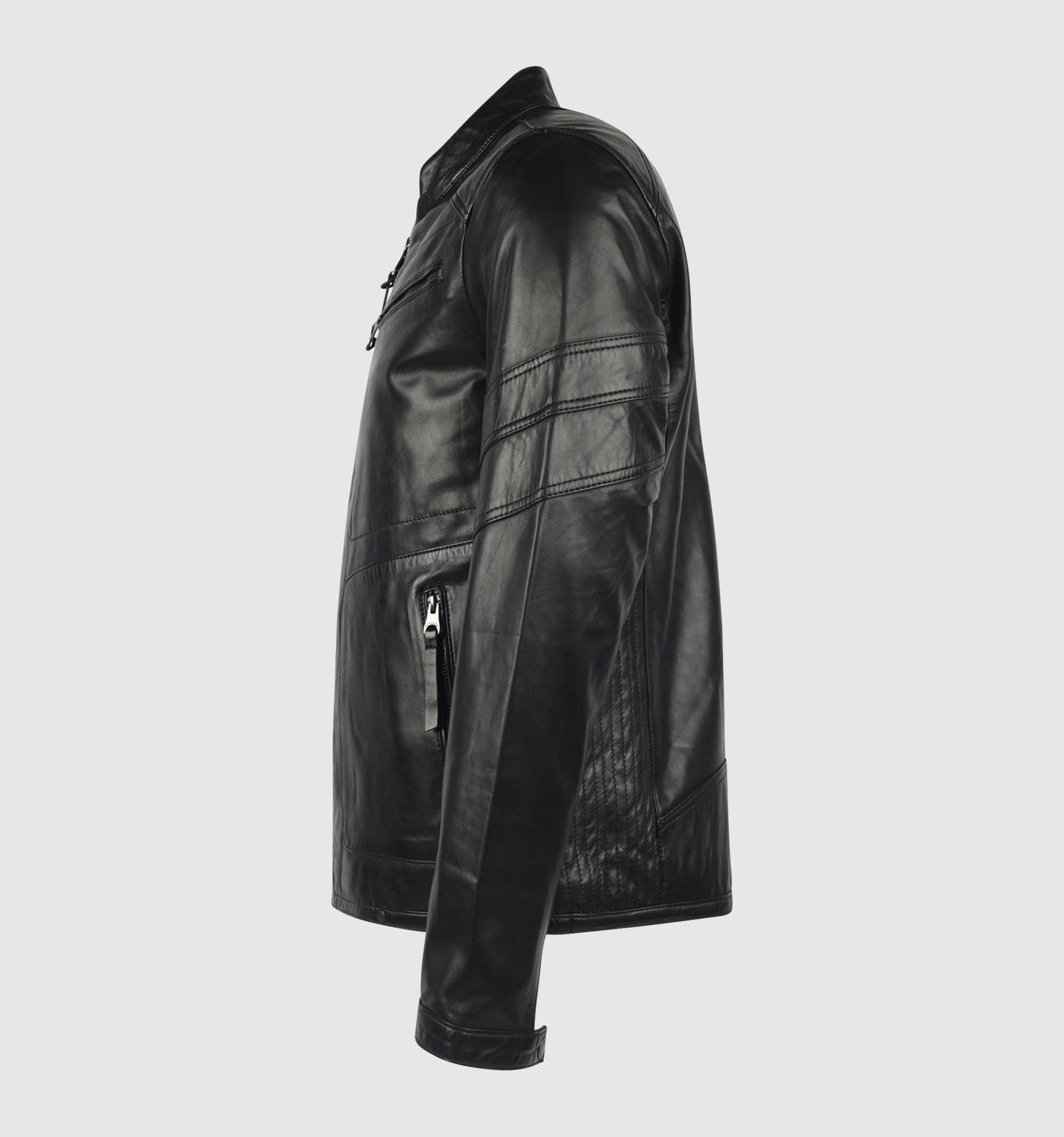 BLOUSON EN CUIR LEERON MOJITO