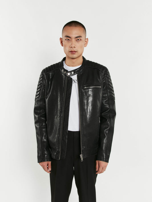 BLOUSON EN CUIR MARTINI PICKLE