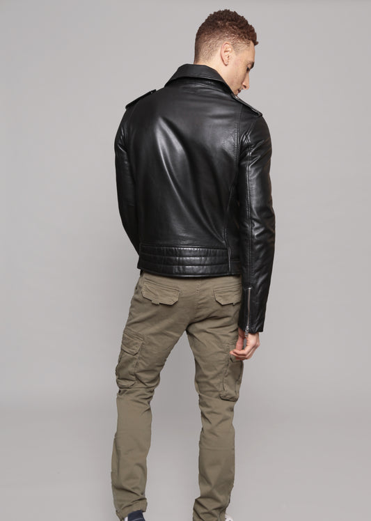 VESTE EN CUIR SPEEDER STONER