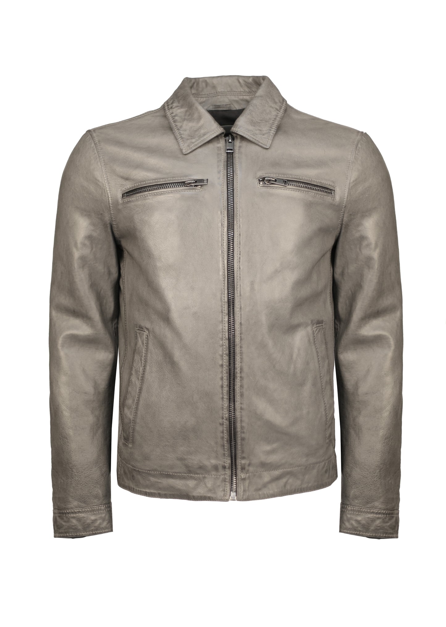 BLOUSON EN CUIR AARON QUARTZ
