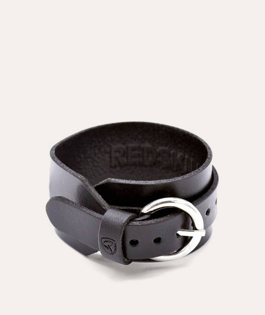 Bracelet noir en cuir 8PER285100