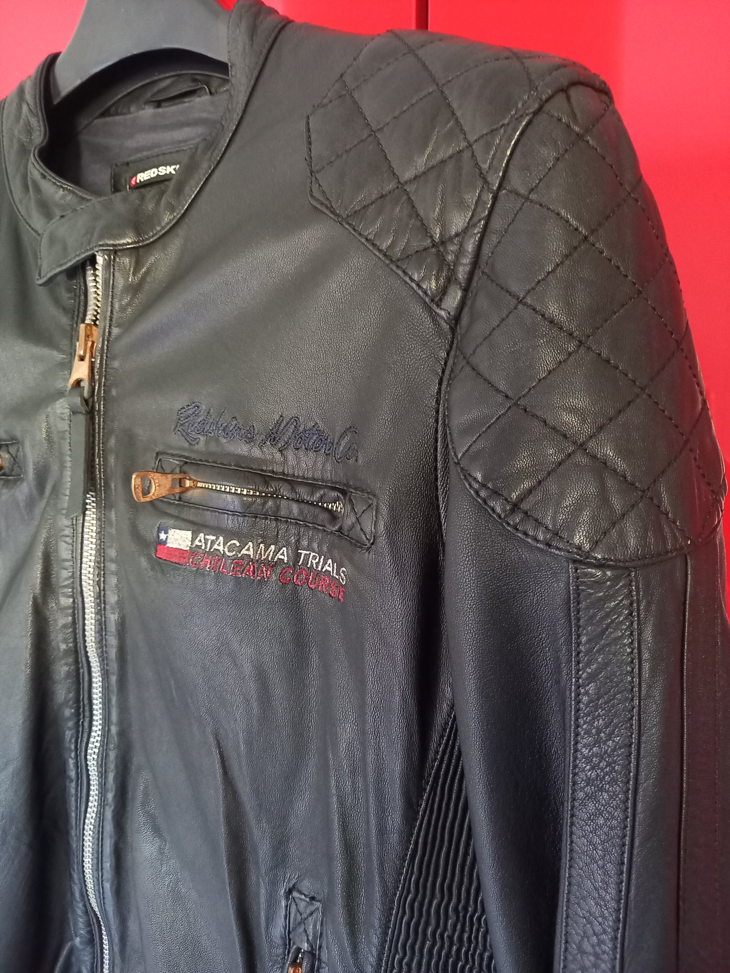 Veste en cuir Atacama  – Élégance et caractère