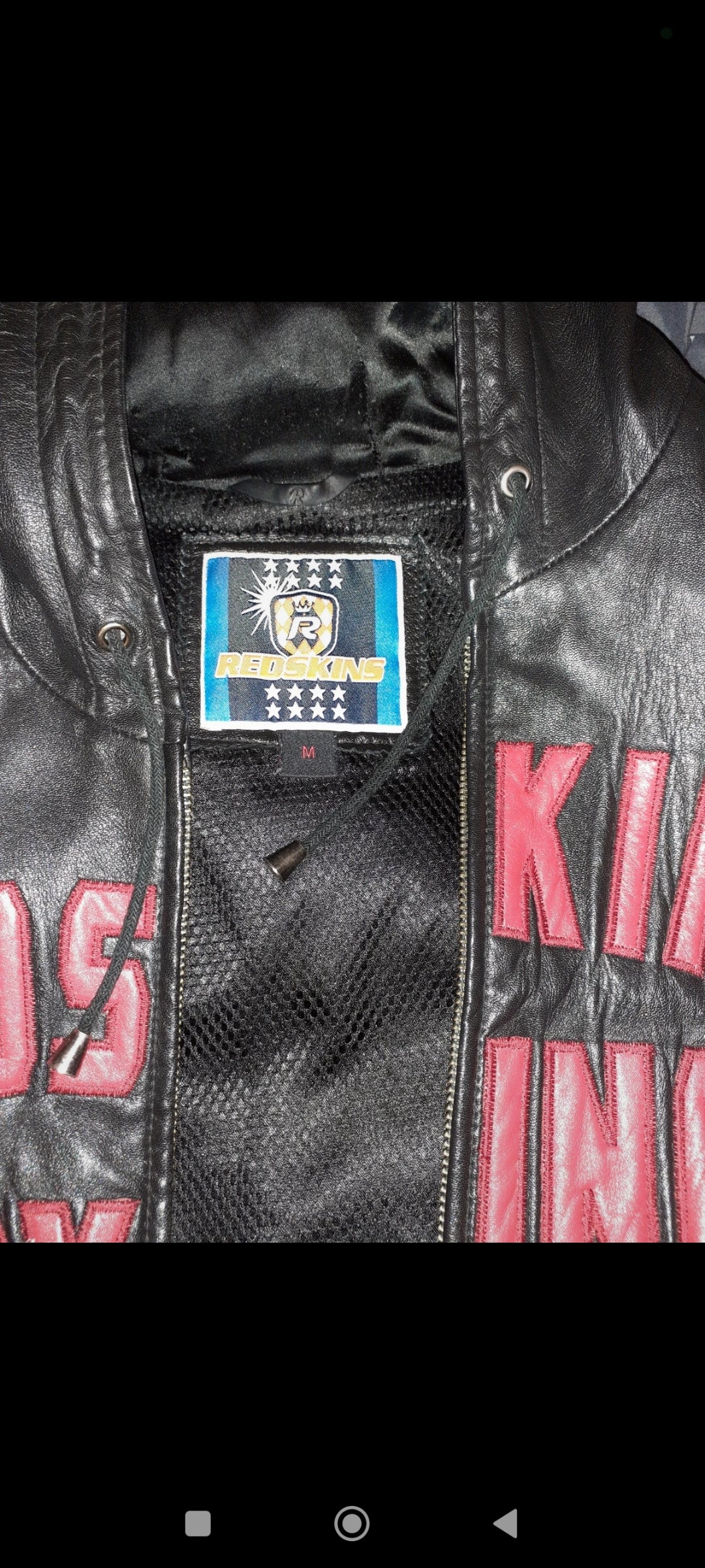 Cuir redskins boxing
