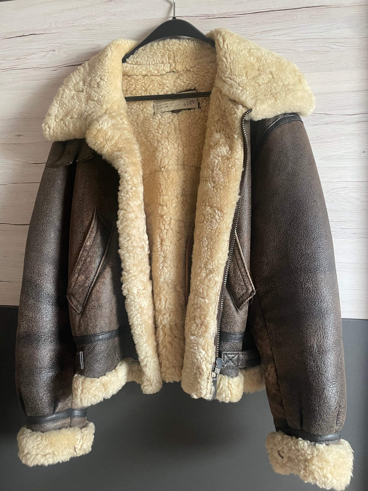 Veste cuir