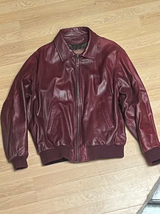 Manteau en cuir