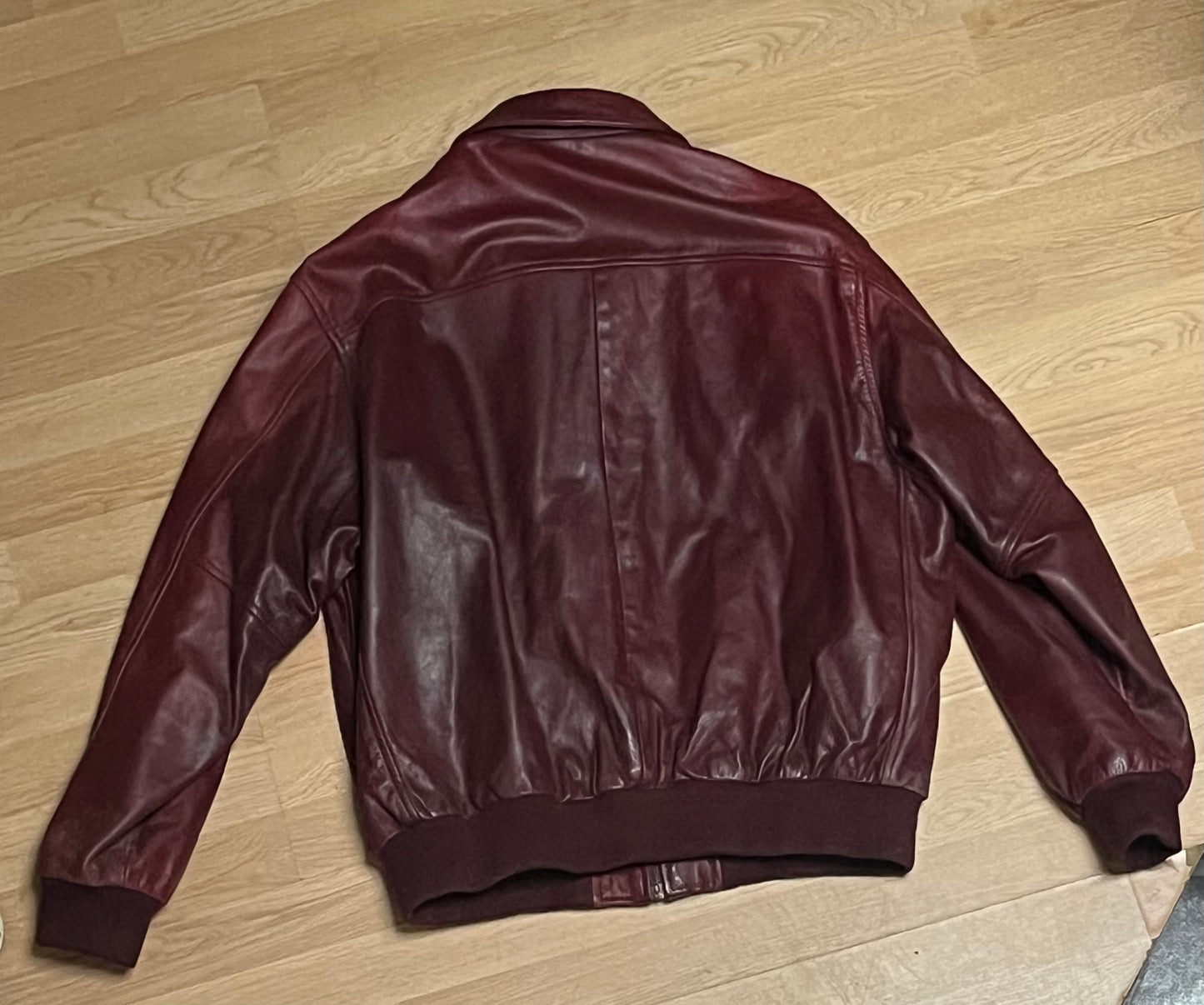 Manteau en cuir