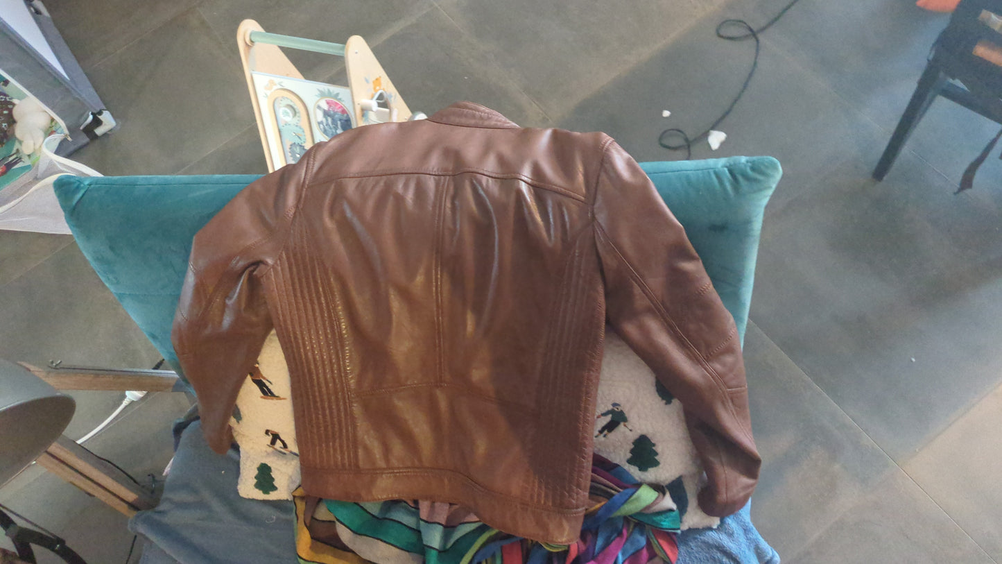 Blouson cuir